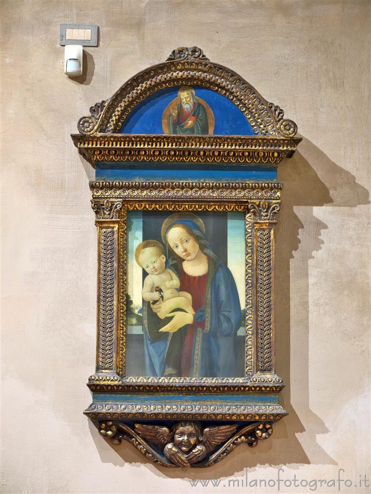 Milan (Italy) - Madonna with goldfinch in the Sanctuary of Santa Maria Nascente in Lampugnano